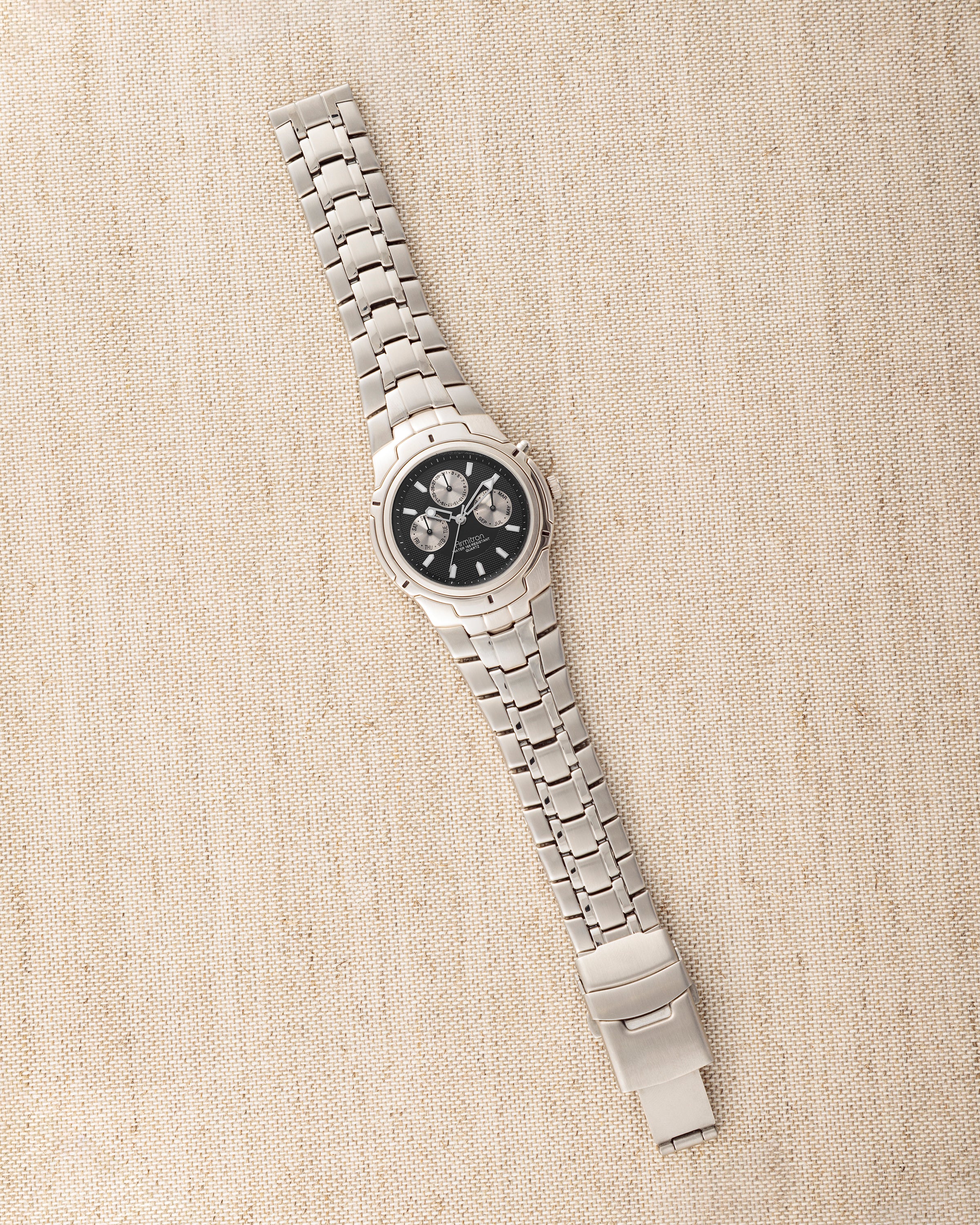 Vintage1841™ | Silver/Black-Men-Armitron