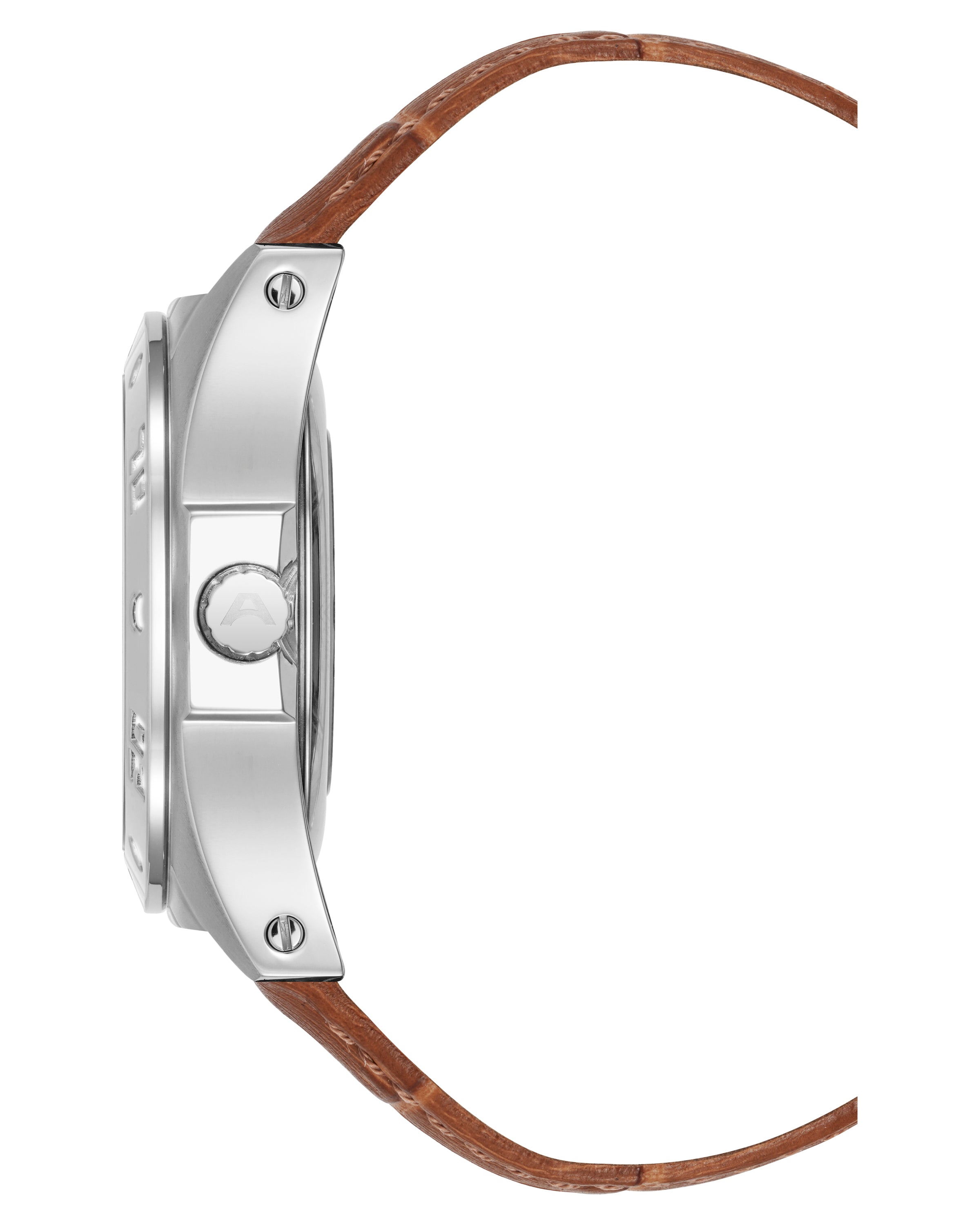 Skeleton™ | 42mm, Tan/Silver-Men-Armitron