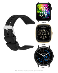 Thumbnail for Textured Silicone Armitron Connect Band™ | 22mm-Smart-Armitron