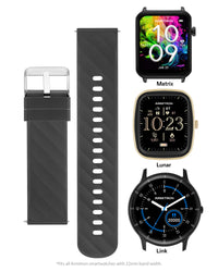 Thumbnail for Textured Silicone Armitron Connect Band™ | 22mm-Smart-Armitron