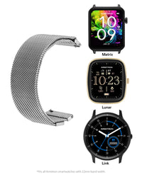 Thumbnail for Mesh Armitron Connect Band™ | 22mm-Smart-Armitron
