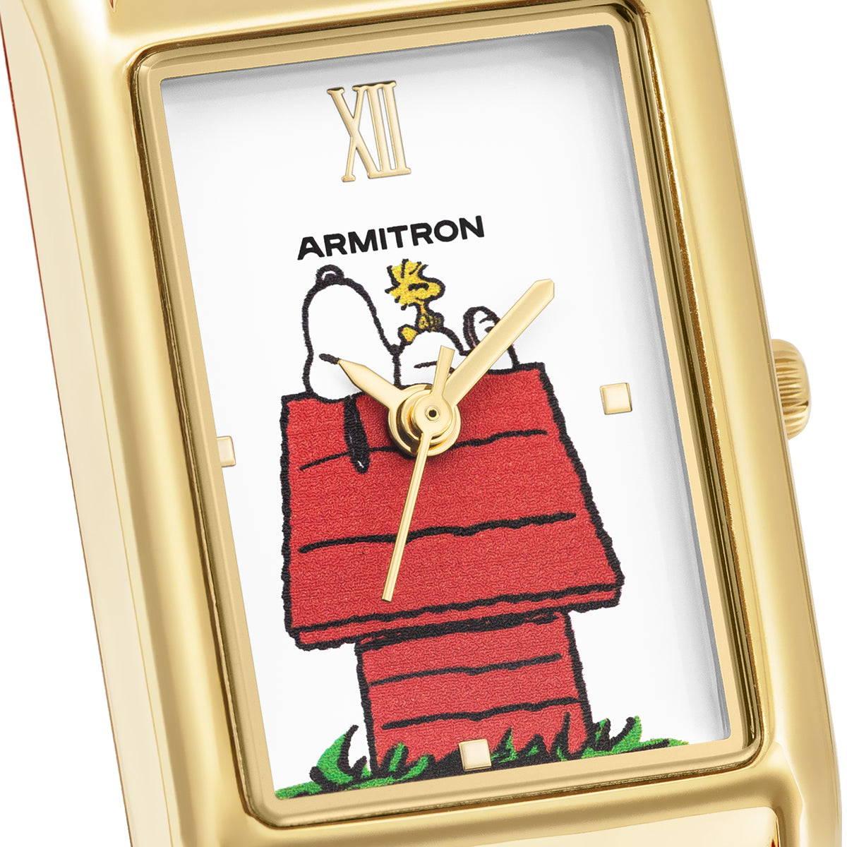 Armitron® KINGKONG金刚体育官网 x Peanuts: The Lookout | 36mm, Peanuts Red/Gold-Men-Armitron