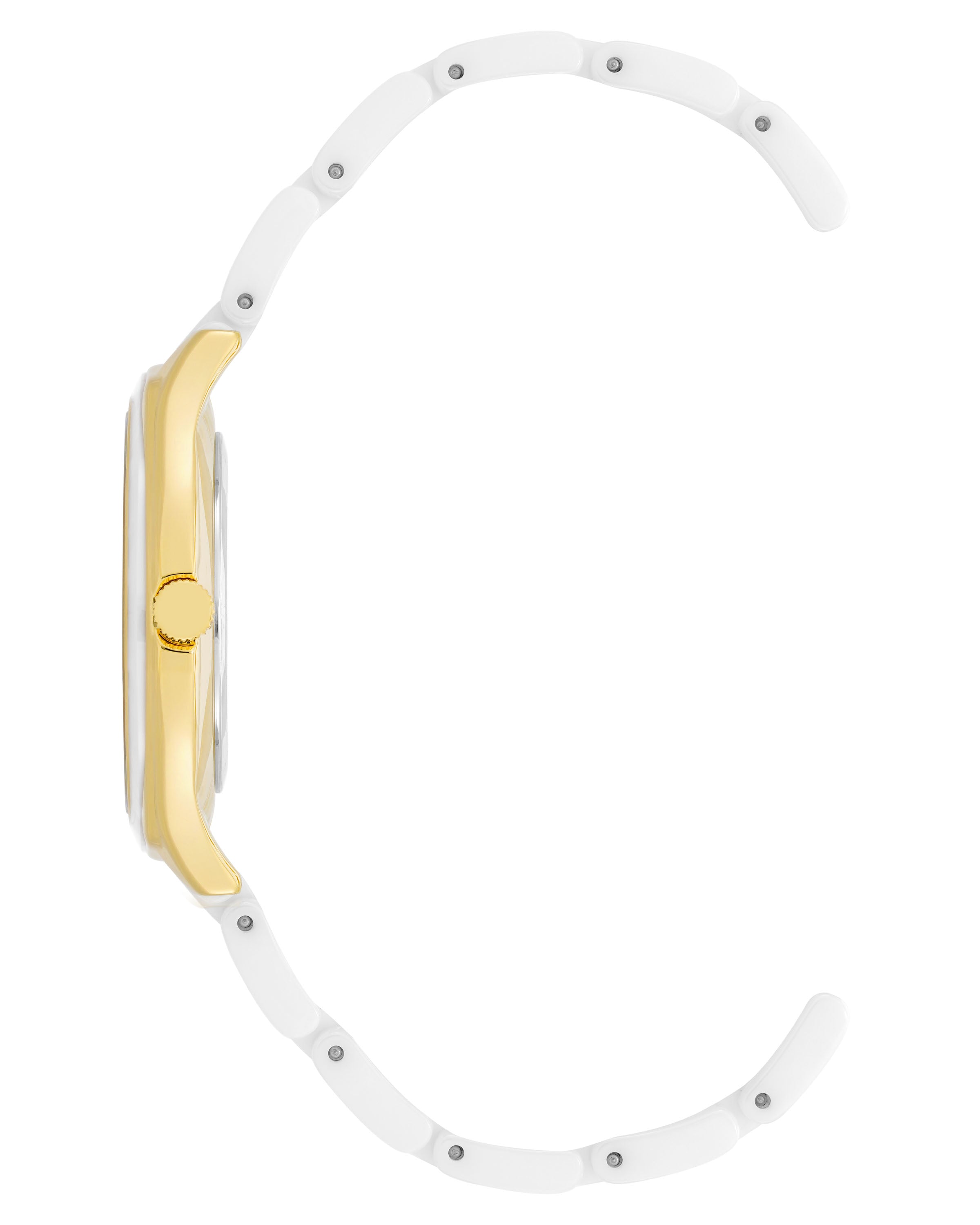 Jalyn™ | 36mm, White Ceramic/Gold